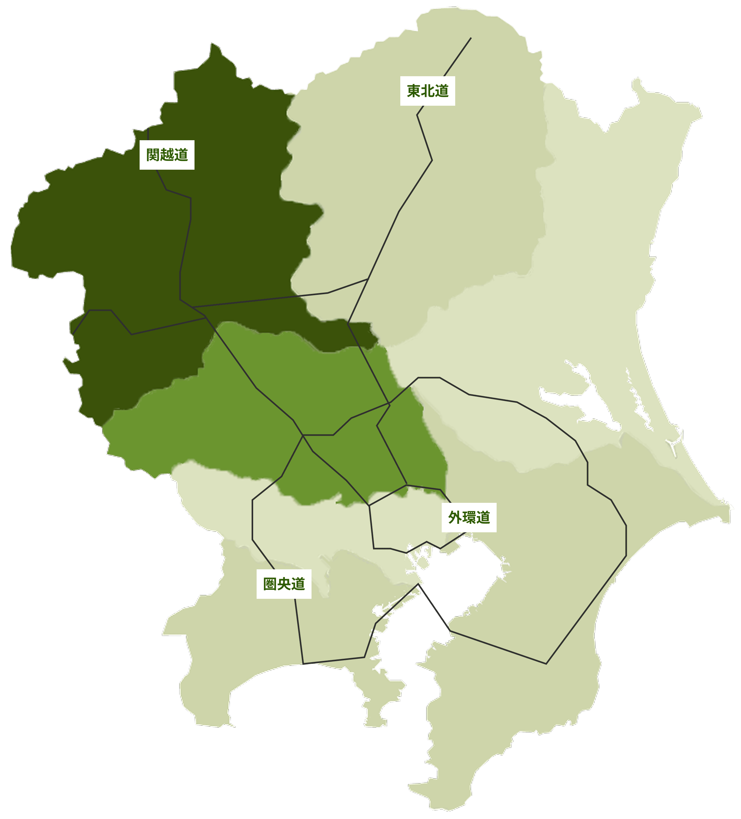北関東マップ